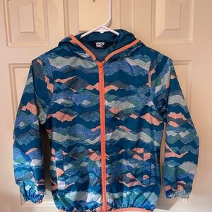 Lands' End Kids Waterproof Packable Rain Jacket